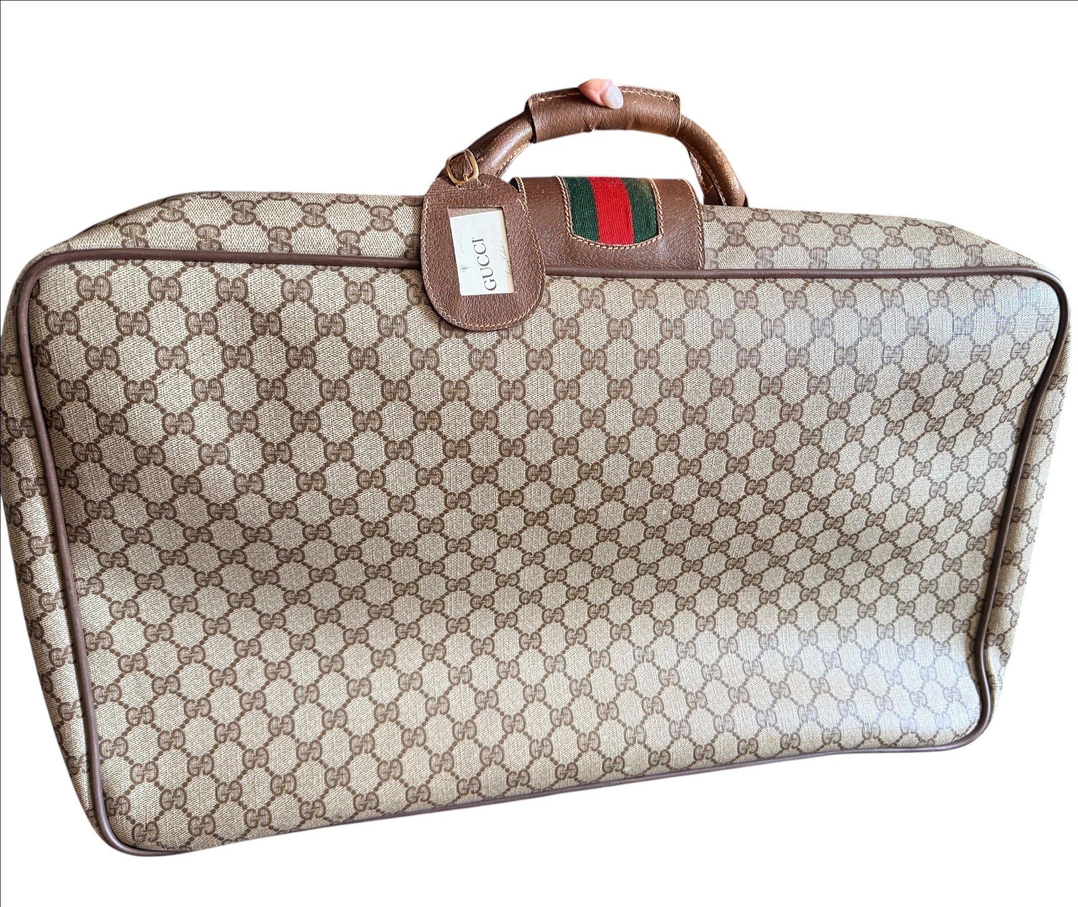 Gucci Vintage GG Supreme Suitcase
