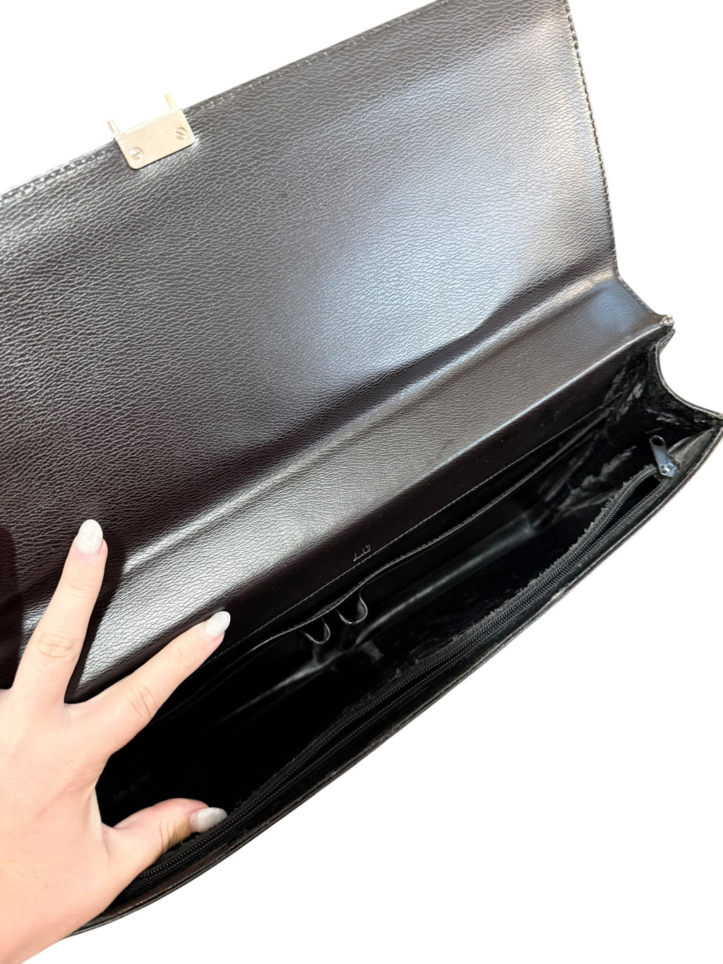 Dunhill Black Briefcase