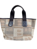 Bally Monogram Canvas Top Handle Bag
