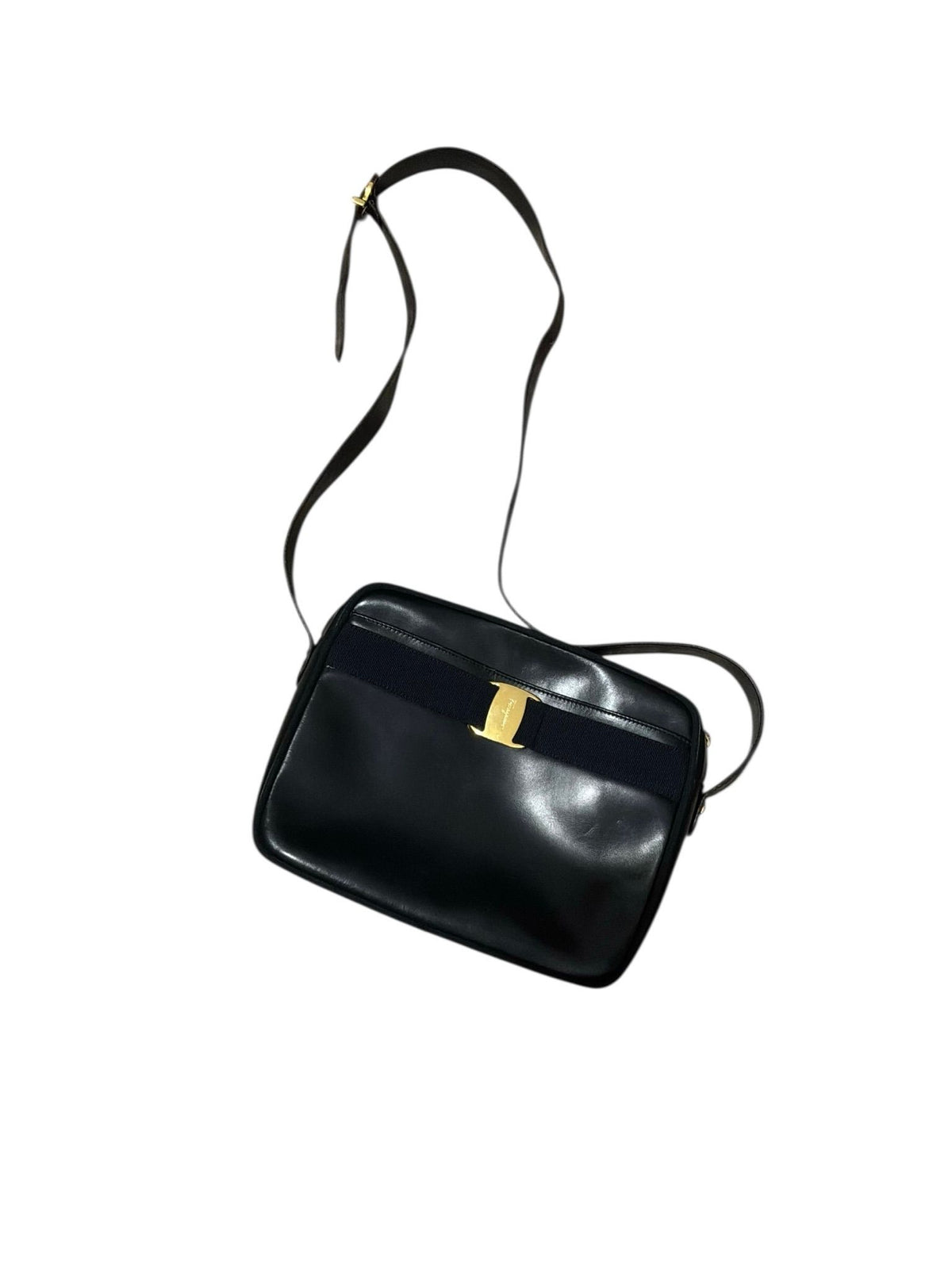 Ferragamo Navy Crossbody #720