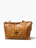 MCM Visetos Shopper Tote #752