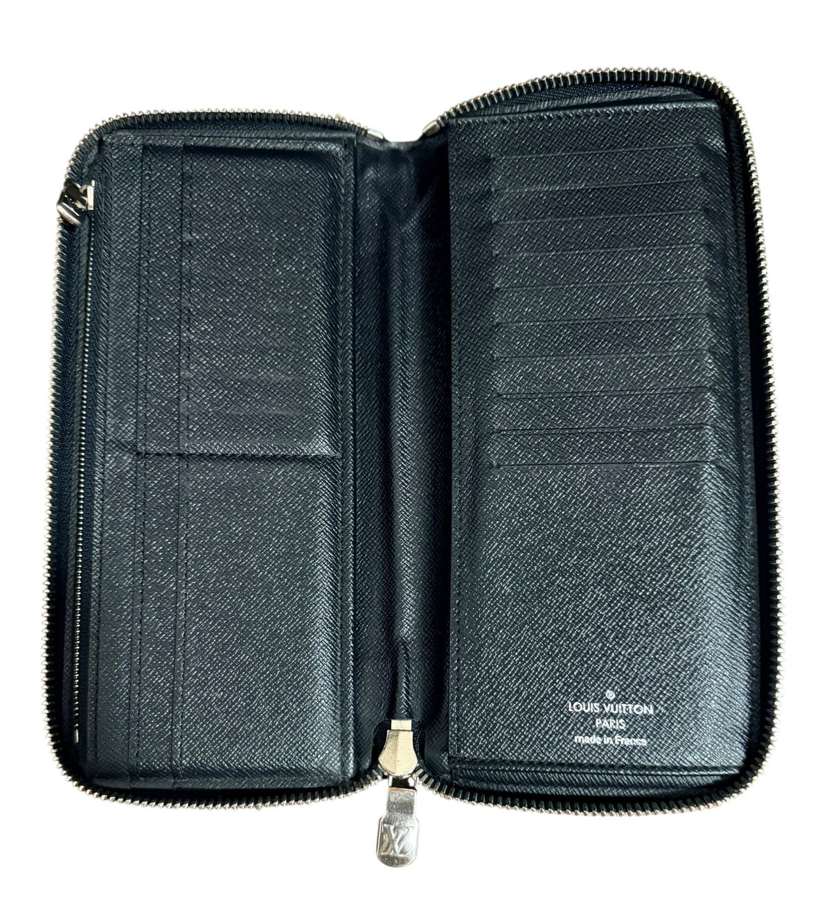 Louis Vuitton Damier Graphite Zippy Wallet #460