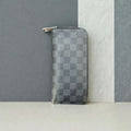Louis Vuitton Graphite Damier Zippy Wallet-#265