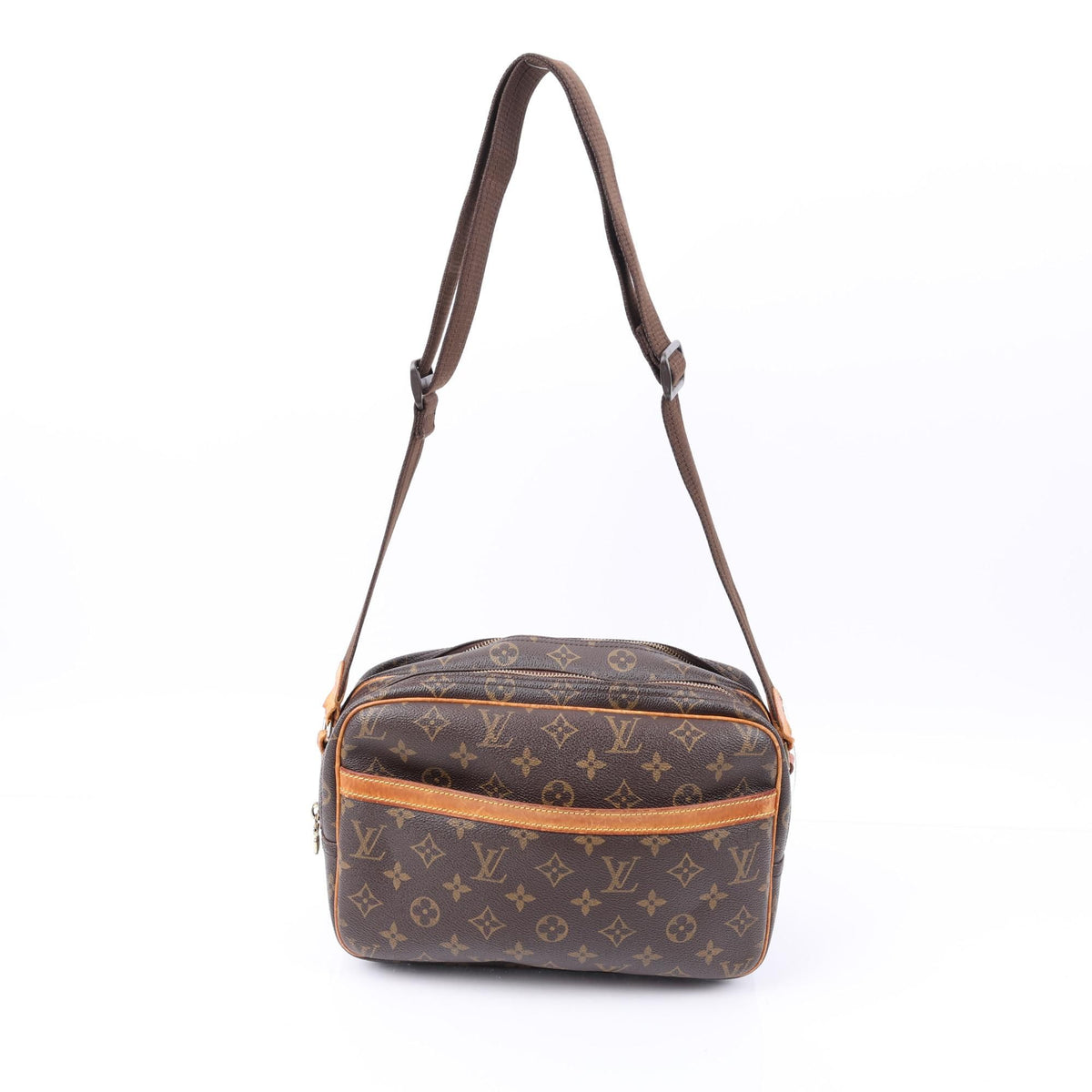 Louis Vuitton Reporter PM Brown Monogram Shoulder Bag