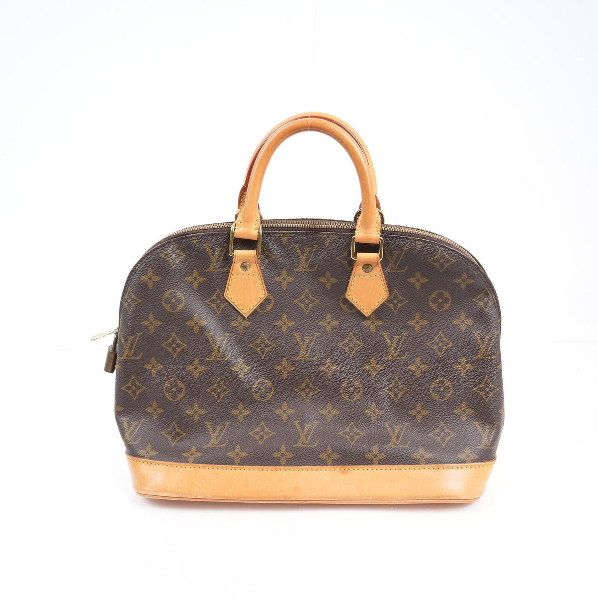 Louis Vuitton Alma PM Brown Monogram Canvas Handbag