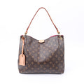 Louis Vuitton Graceful MM Brown Monogram Shoulder Bag
